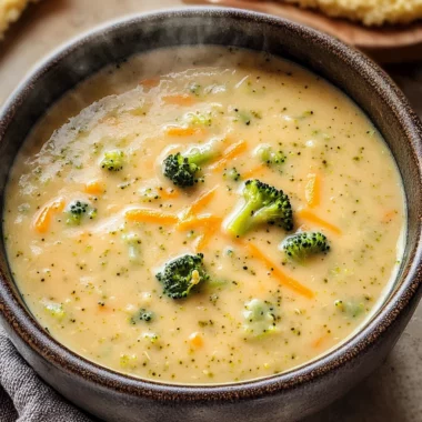 Instant Pot Broccoli Cheddar Soup