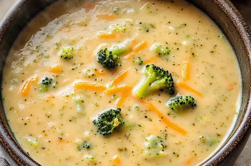 Instant Pot Broccoli Cheddar Soup