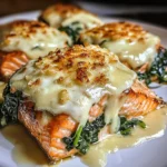 Irresistible Baked Salmon with Spinach and Mozzarella Bliss Awaits You!