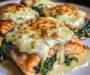 Irresistible Baked Salmon with Spinach and Mozzarella Bliss Awaits You!