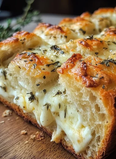 Italian Herbs and Cheese Bread