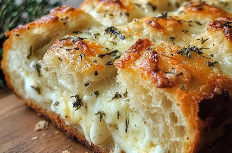 Italian Herbs and Cheese Bread