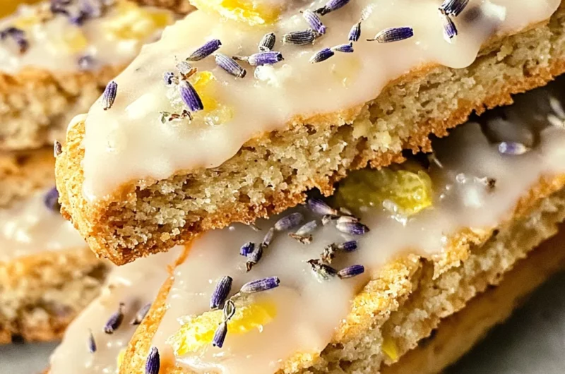 Lavender Lemon Biscotti