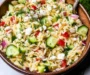 Lemon Dill Orzo Salad with Feta