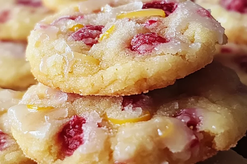 Lemon Raspberry Cookies Recipe - Bright & Chewy!