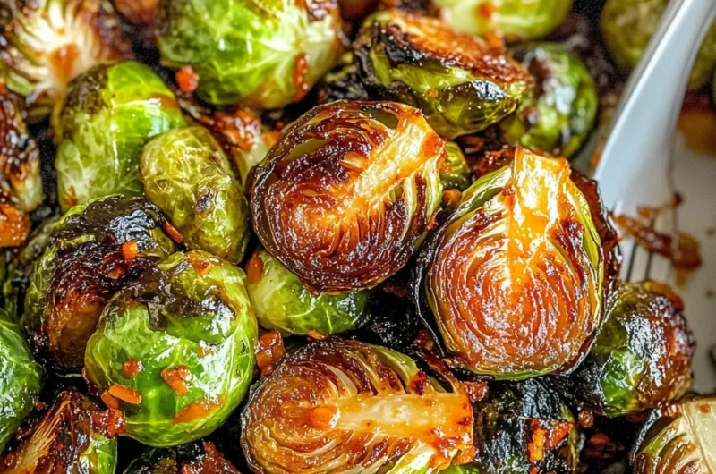 Longhorn Copycat Brussel Sprouts {Air Fryer}