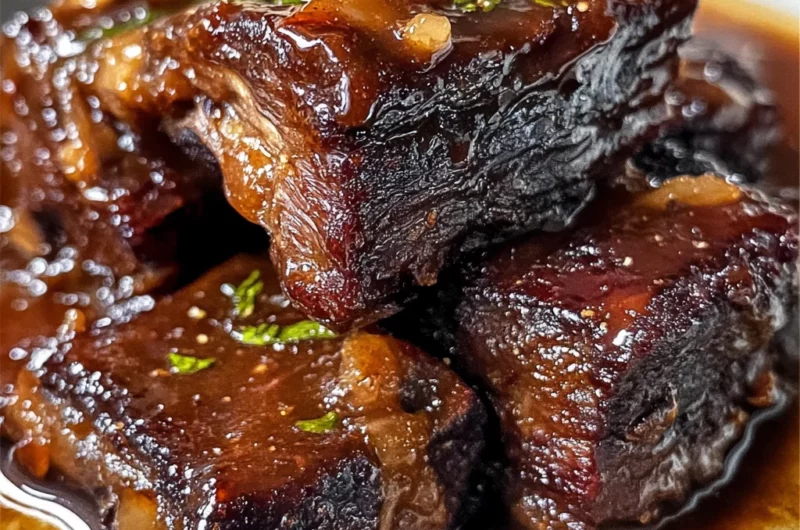 Maple-Bourbon Glazed Short Ribs: A Savory Delight!