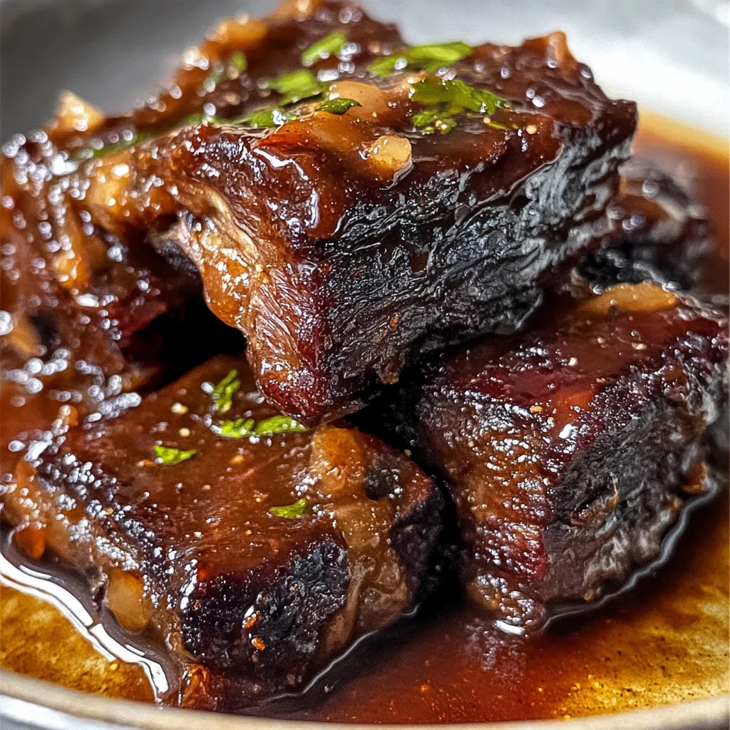 Maple-Bourbon Glazed Short Ribs: A Savory Delight!