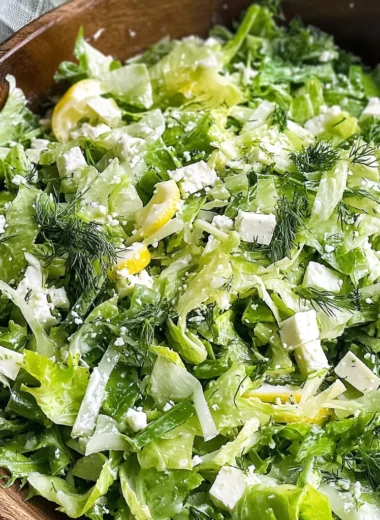 Maroulosalata (Greek Lettuce Salad)