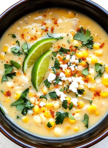 "Mexican Street Corn" Soup