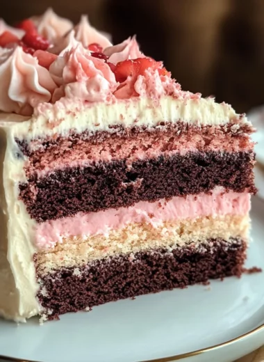 Neapolitan Cake