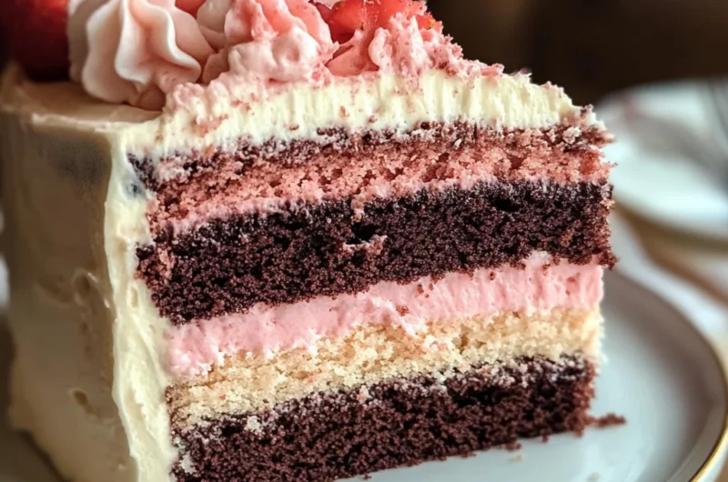 Neapolitan Cake
