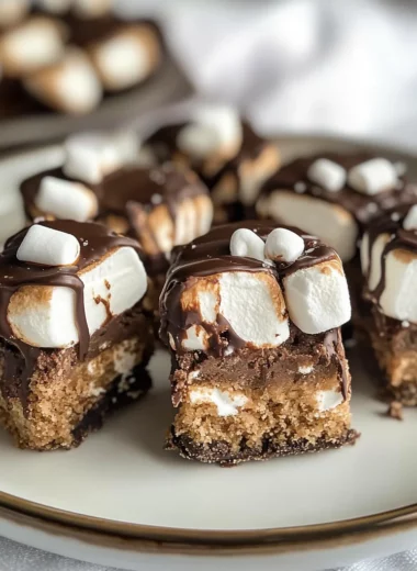 No Bake S'mores Cookie Dough Bites