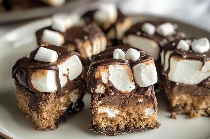 No Bake S'mores Cookie Dough Bites