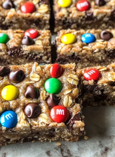 Oatmeal Chocolate Chip Bars