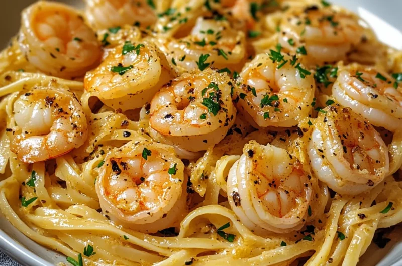 Old Bay Garlic Shrimp Pasta – A Bold & Comforting Seafood Favorite