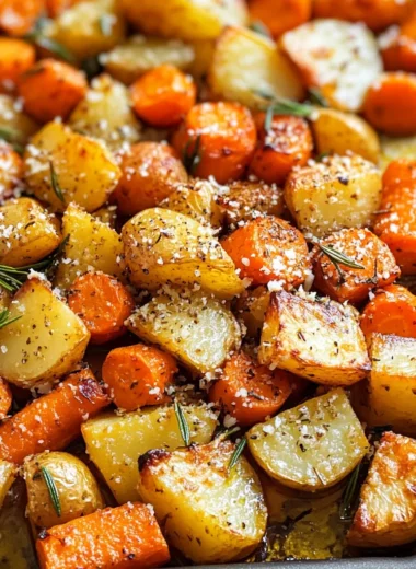 Oven Roasted Carrots and Potatoes