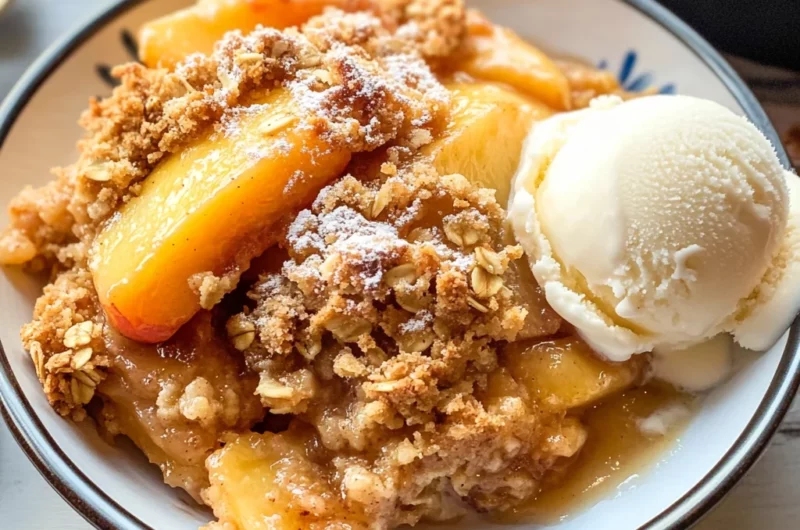 Peach Crisp