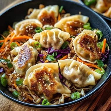 Potsticker Noodle Bowls