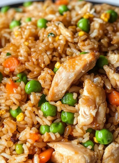 Quick & Easy Chicken Fried Rice