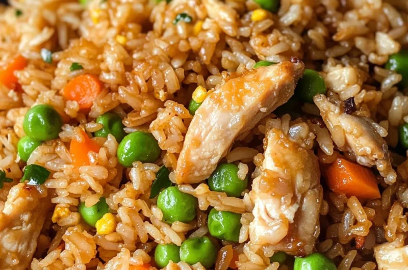 Quick & Easy Chicken Fried Rice