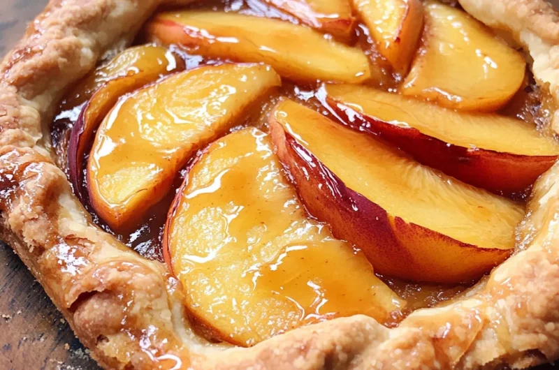 Rustic Peach Tart Recipe