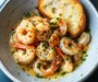 Shrimp Scampi Bowls with Garlic Bread