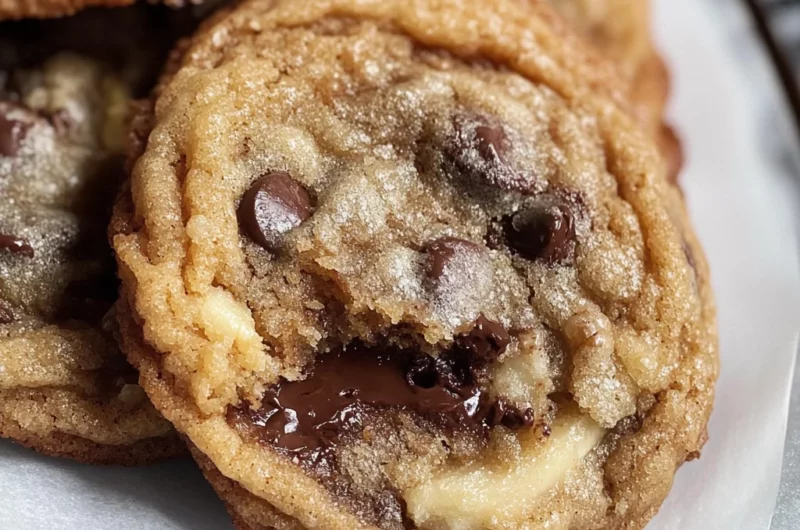 Soft and Chewy Banana Chocolate Chip Cookies