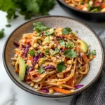 Spicy Thai Spaghetti Salad