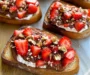 Strawberry Dessert Bruschetta
