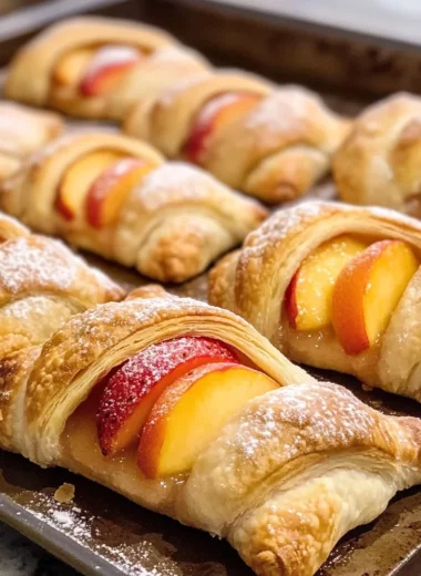 Strawberry Peach Pie Bites