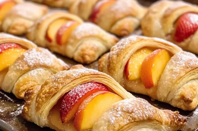 Strawberry Peach Pie Bites