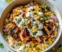Street Corn Chicken Rice Bowl