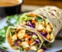 Thai Peanut Chicken Wraps