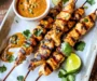 Thai Satay Chicken with Peanut Sauce
