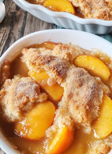 The Best Southern Peach Cobbler Recipe