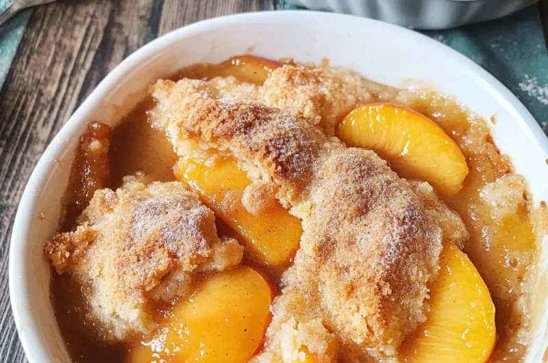 The Best Southern Peach Cobbler Recipe