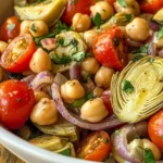 Tuscan Artichoke Tomato Salad