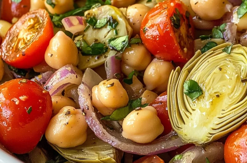 Tuscan Artichoke Tomato Salad