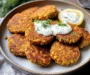 Ultimate Mediterranean Lemon Chickpea Patties with Yogurt Sauce