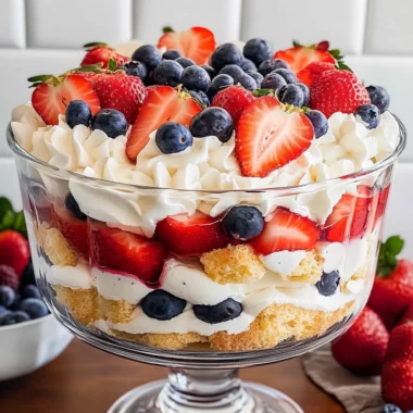 4th of July Trifle