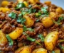 Aloo Keema Ground Meat with Potatoes