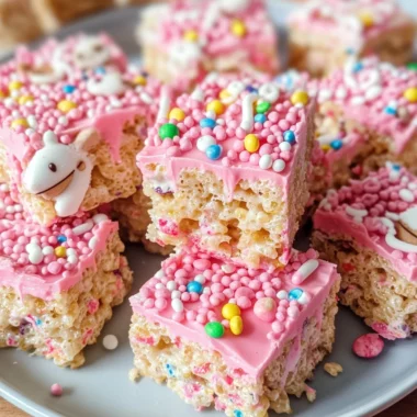 Animal Cookie Rice Krispie Treats