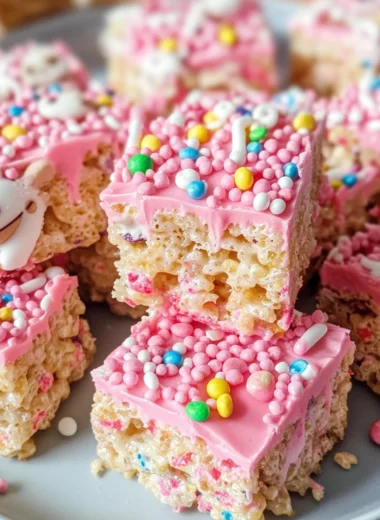 Animal Cookie Rice Krispie Treats