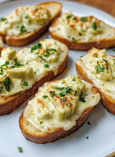 Artichoke Bruschetta