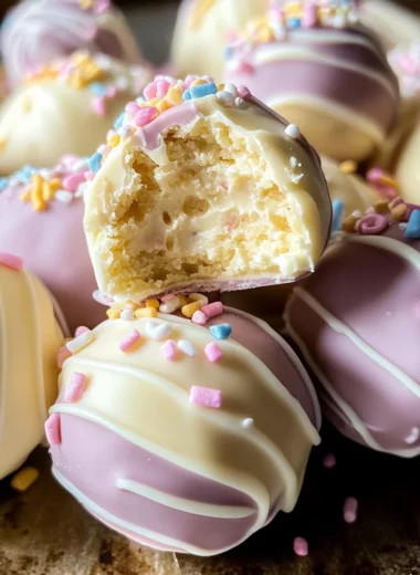 Banana Pudding Easter Truffles