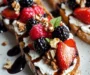 Berries & Goat Cheese Crostini
