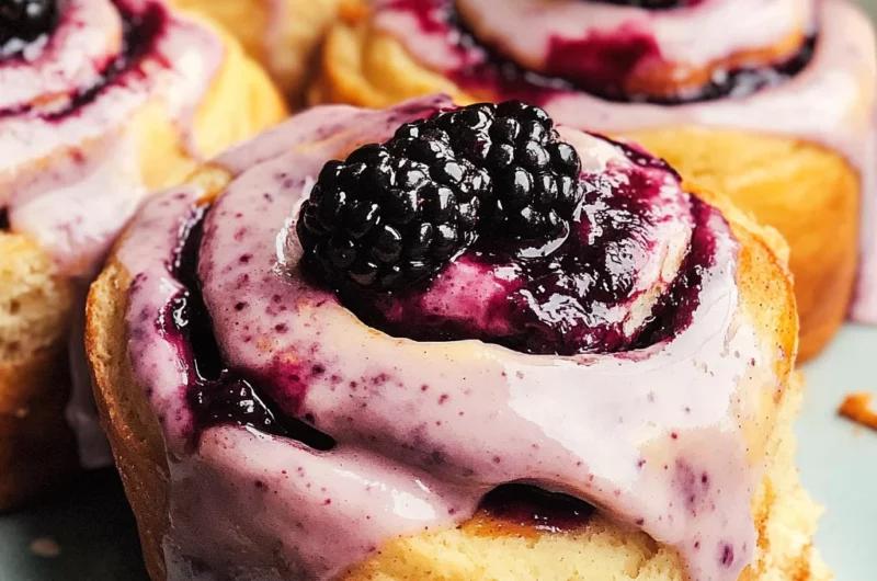 Blackberry Cinnamon Rolls