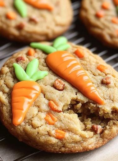 Brown Butter Carrot Cake Cookies