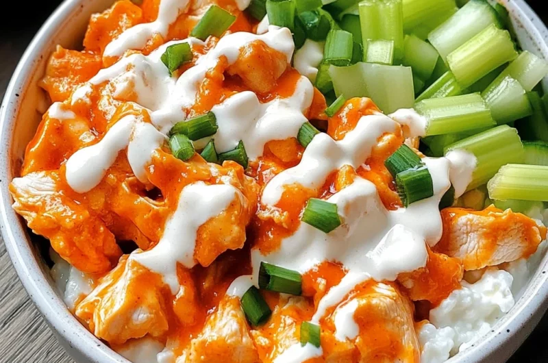 Buffalo Chicken Cottage Cheese Bowl: A Perfect Protein Power-Up